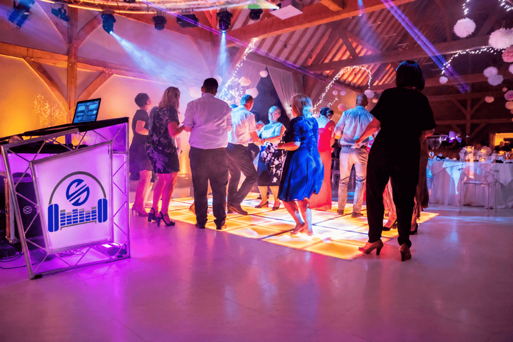DJ performing at a Charlotte corporate event